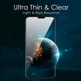 For Apple iPhone 13 Pro Max Clear Phone Case Cover and Soft Screen Protector