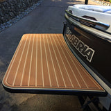 240cm x 90cm x 6mm EVA Foam Boat Flooring Mat Marine Decking Sheet Yacht Brown