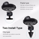 360° Wireless Car Fast Charger Holder Mount Clamp Stand Dock Air Vent Automatic White