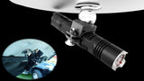 AngryFox Magnetic Base Swivel Torch Light Flashlight Mount Holder 23-28mm AF-BW0