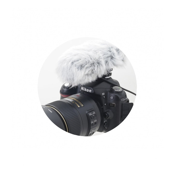 Audio-Technica AT9946CM Shotgun Stereo Video Camera DSLR Microphone ...