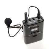 Azden 330LT UHF On Camera Dual Body Pack System Microphones TX-RX Kit AZD330LT 566.125-589.875 MHz