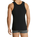 Bonds Black Mens The Original Chesty Ribbed Cotton Plain Singlet Vest Tank Top