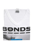 Bonds V Neck Raglan Blank Plain Basic Mens White T‑shirt Tee Top M9762W 1 Piece