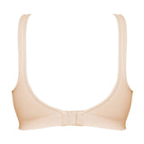 Playtex Comfort Revolution Flex Fit Womens Wire Free Nude Sports Bra Crop Top Y1239H