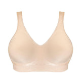 2x Playtex Comfort Revolution Flex Fit WireFree Womens Beige Crop Top Bra Y1239H