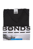 Bonds 2 Pack V Neck Raglan Blank Plain Basic Mens Black T‑shirt Tee Top M9762W