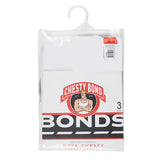12x Bonds Boys Kids Chesty Comfy Cotton White Vest Singlets Tank Top UYG33A Bulk