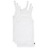 12 Pack Bonds Teena Singlet Girls Kids White Comfy Cotton Tank Top UYG43A Bulk