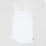 6 Pack Bonds Teena Singlet Girls Kids White Comfy Cotton Tank Top UYG43A Bulk