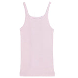 6 Pack Bonds Teena Singlet Girls Kids White Pink Comfy Cotton Tank Top Bulk