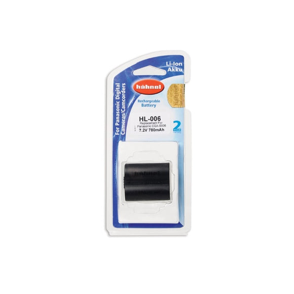 Hahnel CGA-S006 780mAh 7.2V HL-006 Battery for Panasonic Digital Camera