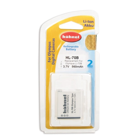 Hahnel Li-70B 560mAh 3.7V HL-70B Battery for Olympus Digital Camera