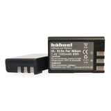 Hahnel EN-EL9a 1080mAh 7.4V HL-EL9A Battery for Nikon Digital Camera