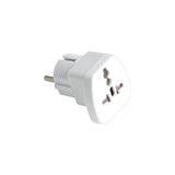 Hahnel EU High Current Visitor Travel Adapter 2 and 3 Pole Wall Plug CHLEUHCAD