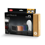 Hahnel Light Effects Kit Color Gels Filters and Grid for Camera Speedlight Flash