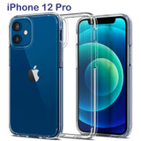 Slim Transparent Clear Bumper Cushion Gel Case Cover for Apple iPhone 12 PRO
