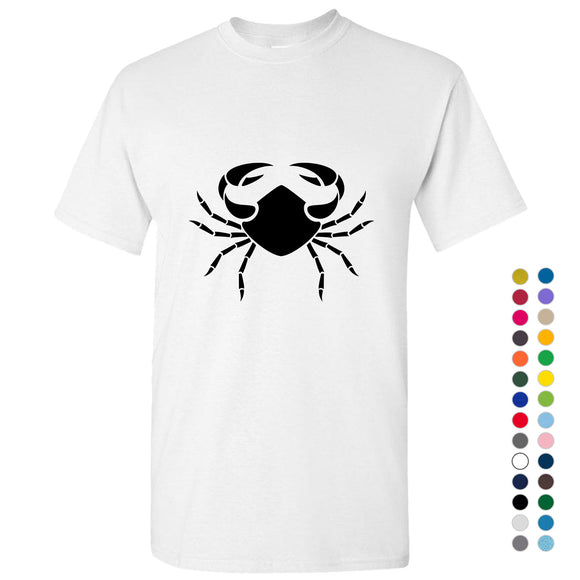 Cancer Crab Zodiac Horoscope Astrological Symbol Sign Men T Shirt Tee Top