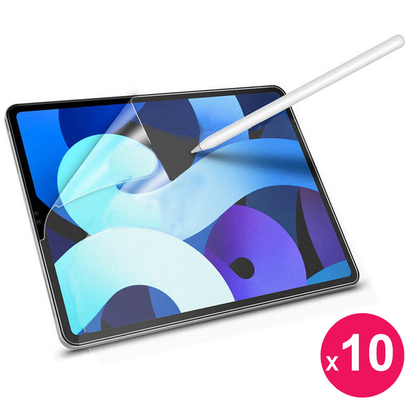x10 Soft Pet Film Screen Protector for Apple iPad Air 5 5th Gen 10.9 Inch 2022