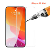 9H Tempered Glass Screen Protector Guard for Apple iPhone 12 Mini Front