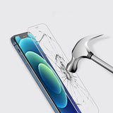 Apple iPhone 12 Mini Clear Case Cover and Tempered Glass Screen Protector Guard