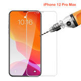 9H Tempered Glass Screen Protector Guard for Apple iPhone 12 PRO MAX Front