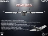 ZOHD Dart250G 570mm Wingspan PNP FPV Remote Control Drone Glider Plane Airplane