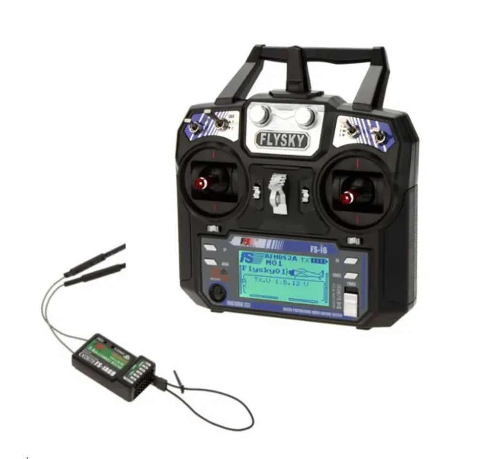 FlySky FS-i6 2.4ghz 6 Channel RC Transmitter Remote Controller FS-iA6B ...