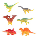 72x72cm 6 Dinosaur Figurines Figures Toys Set Children Kids Activity Play Mat