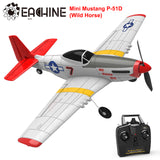 Eachine Mini Mustang P-51D 400mm Wingspan 2.4Ghz RTF RC Airplane Aircraft Plane