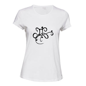 Gemini Caligraphy Zodiac Horoscope Astrological Ladies Women T Shirt Tee Top