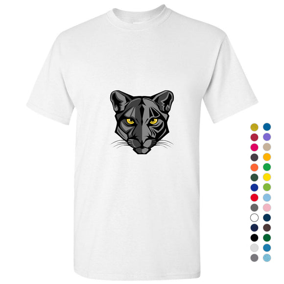 Black Panther Panthera Leopard Jaguar Cat Animal Men T Shirt Tee Top