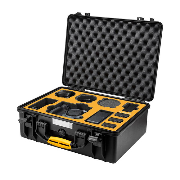 HPRC 2500 Hard Case Waterproof Camera Carry Divider Bag For Fujifilm GFX100