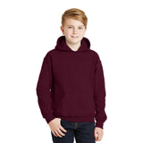 Gildan Maroon Hoodie Heavy Blend Hooded Sweater Boy Girl Youth Kids