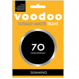 x5 Voodoo Totally Matte Tight 70 Denier Slimming Women Stockings Pantyhose Black H31318