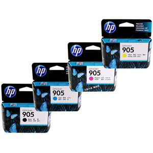 GENUINE Original HP 905 4 Colours Value Pack Ink Cartridge Toner J7K33A J7K34A