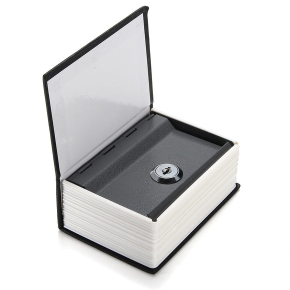Dictionary Book Secret Safe Money Jewellery Security Box Key Lock Piggy Bank