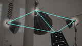 iFootage Anglerfish SL1 60DN LED Photography Spot Light Bundle Reflector Lamp