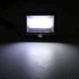 COB 100 LED Waterproof IP65 PIR Solar Motion Sensor Outdoor Flood Lamp Light