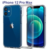 Slim Transparent Clear Bumper Cushion Case Cover for Apple iPhone 12 PRO MAX