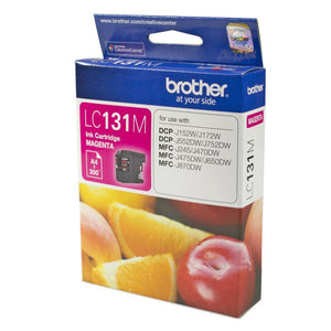 GENUINE Original Brother LC131M Magenta Ink Cartridge Toner