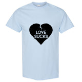 Love Sucks Broken Heart Lover Funny Joke Novelty Men T Shirt Tee Top