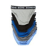 10 Pack Bonds Mens Assorted Cotton Hipster Briefs Undies Underwear M8DM5T Bulk
