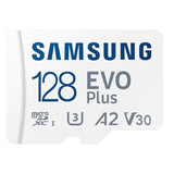 Samsung Evo Plus 128GB microSDXC 130MB/s V30 Memory Micro SD Card with Adapter