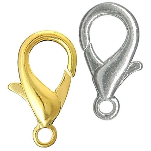 12mm Stainless Steel Swivel Lobster Clasp Parrot Claw Hook Clip Closure Findings for Jewellery Making