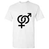Sex Symbol Peace Male Female Sign Funny Novelty Men T Shirt Tee Top