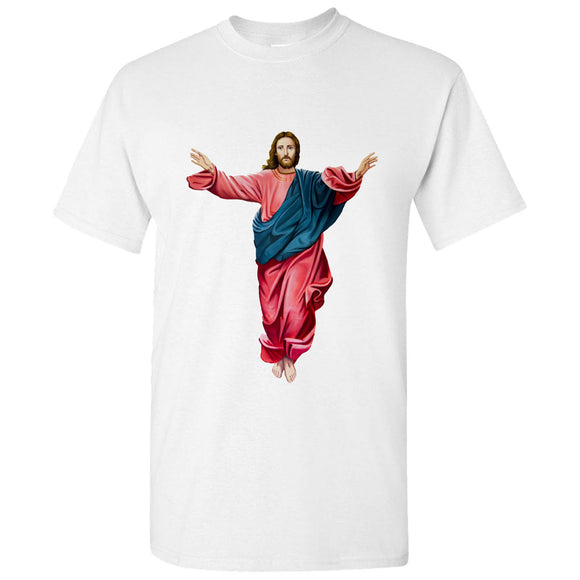 Jesus Christ Christianity Son of God Messenger Men White T Shirt Tee Top
