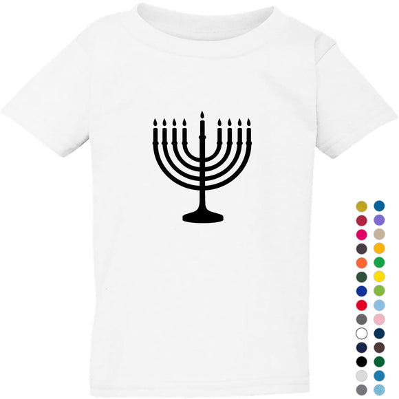 Jewish judaism Festival Celebration Hanukkah Kids Boys Girls T Shirt Tee Top
