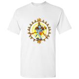 Nataraj Nataraja Dancer Tandavam Nadanta Hindu God Shiva Men White T Shirt Tee