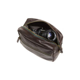 ONA Crosby Leather Camera Bag DSLR Lens Cross Body Shoulder Case ONA5-067LDB Strap Pouch